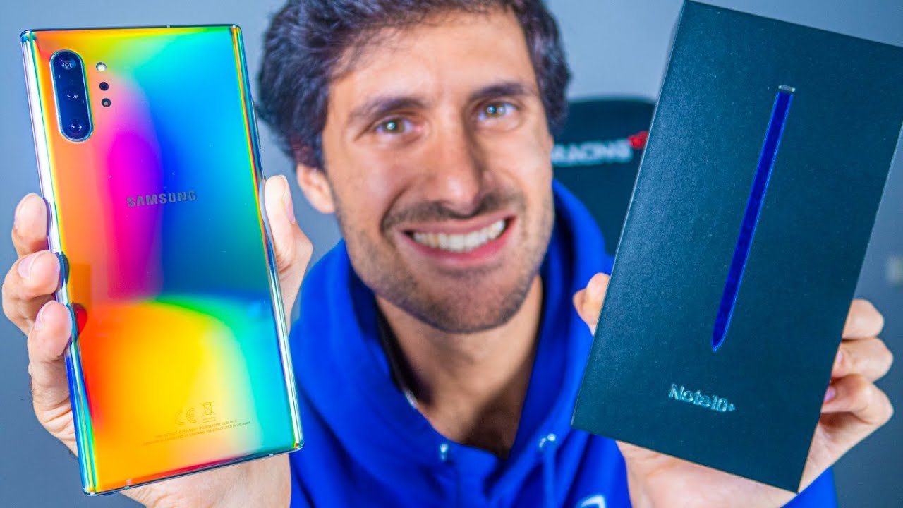 LINDO !! Samsung Galaxy Note 10+ (Unboxing)