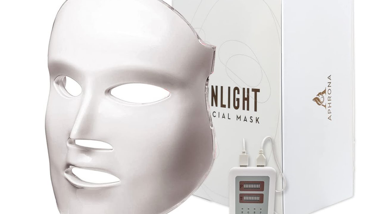 🌙 Radiant Skin Anytime | Aphrona LED Facial Skin Care Mask (Moonlight Pro)