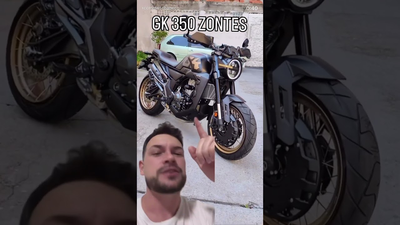 Gk350 zontes #zontes #gk250 #Motos #motorcycle #suzuki