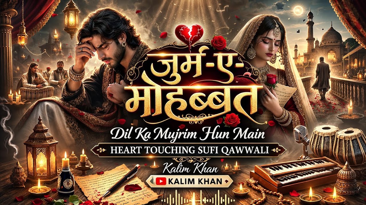 जुर्म-ए-मोहब्बत | Dil Ka Mujrim Hun Main | Heart Touching Sufi Qawwali | Best Sufi Song | Kalim Khan
