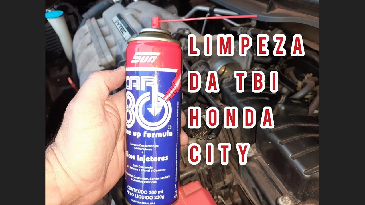 🛑LIMPEZA TBI HONDA CITY