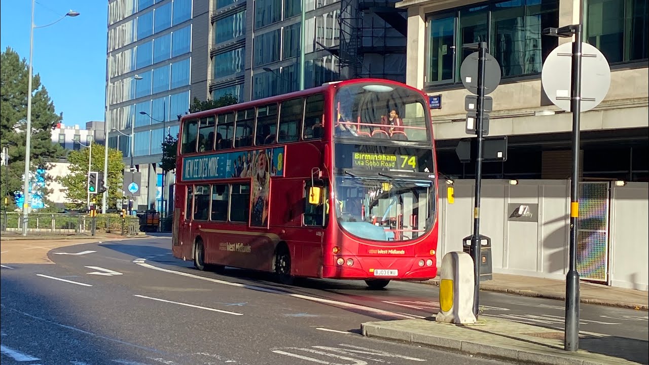 NXWM 4486 (BJ03 EWU) Route 74 from Birmingham to West Bromwich