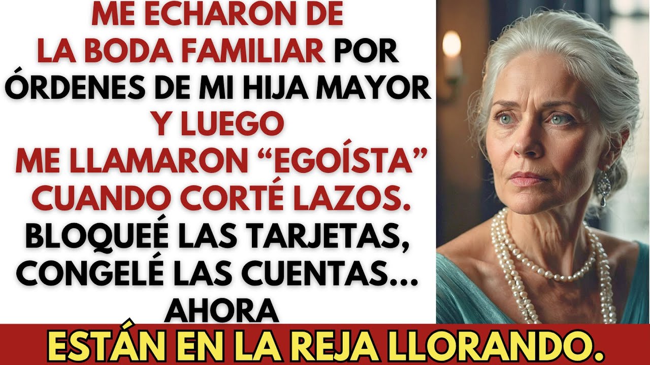 Mis hijos me excluyeron de la boda familiar — y luego me llamaron 'egoísta' por cortar laz