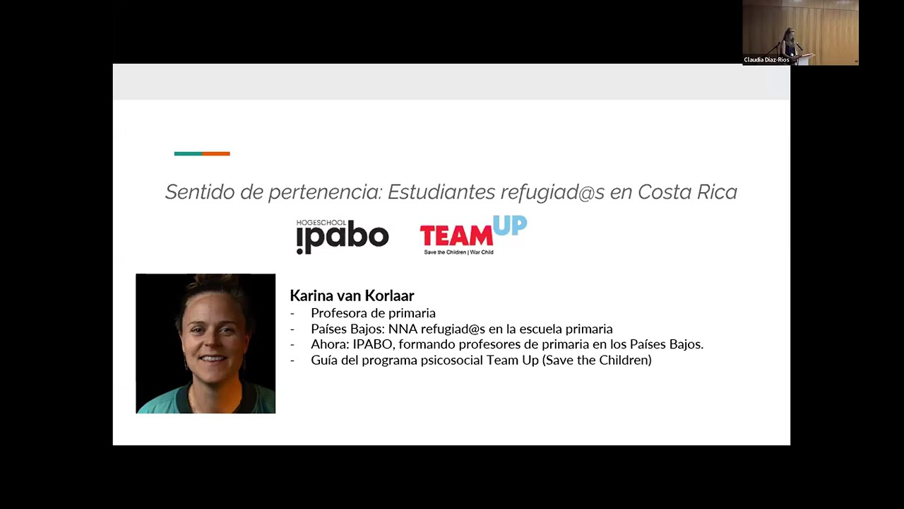 Karien van Korlaar on Sense of Belonging of Refugee Students in Costa Rica’s Education System