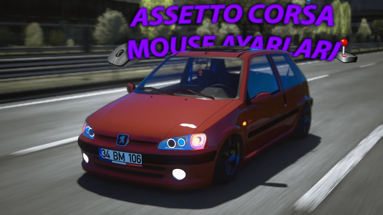 ASSETTO CORSA MOUSE VE OYUN AYARLARI - CONTENT MANAGER 2025