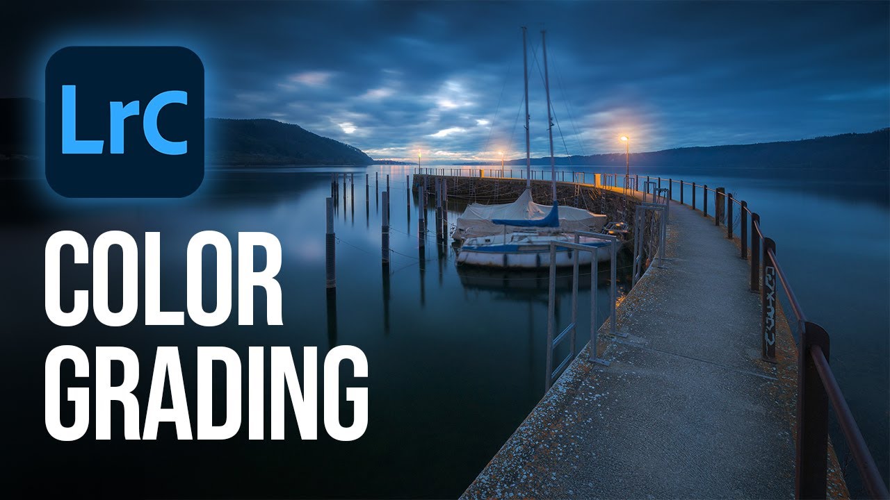 Lightroom Classic COLOR GRADING: Creating a DARK BLUE Look