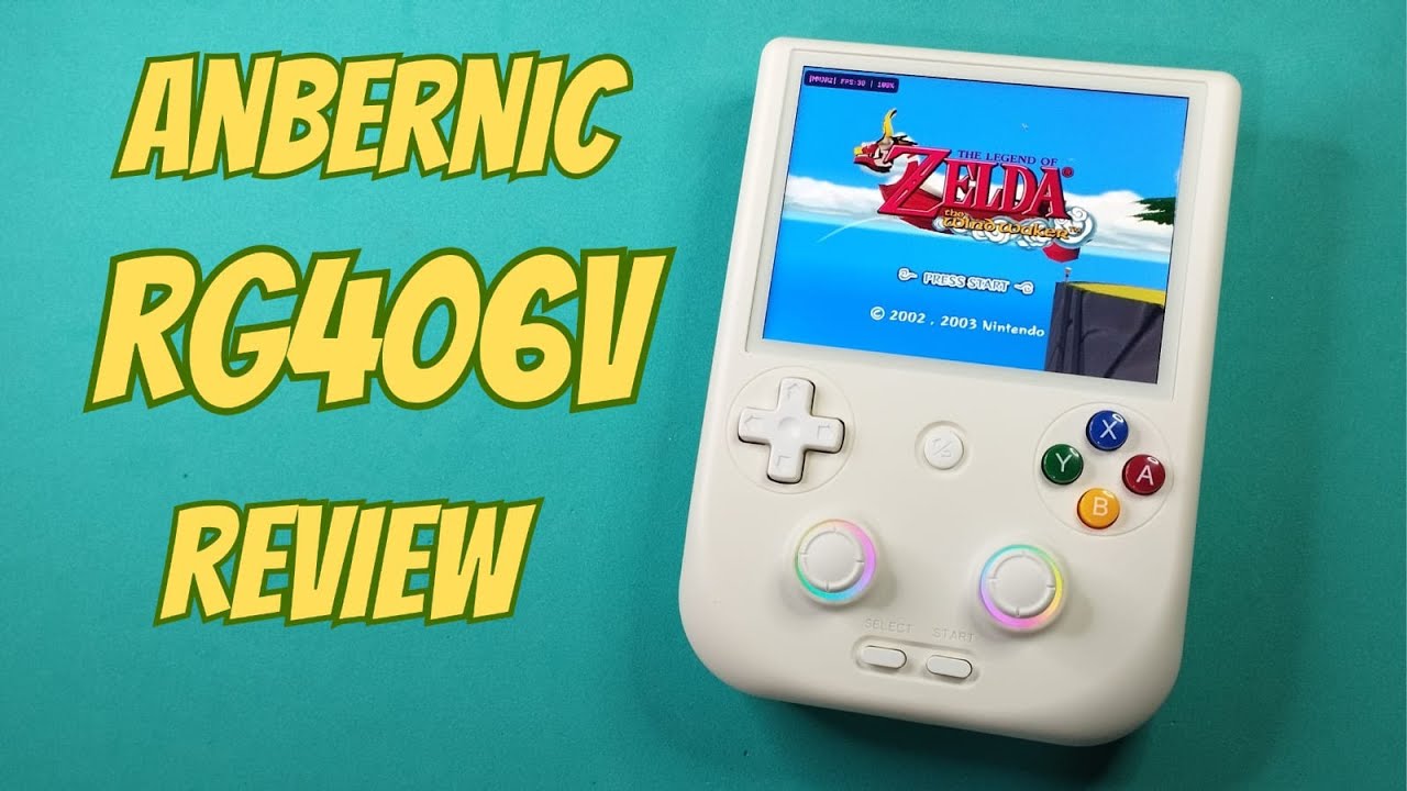 Anbernic RG406V Review: O Game Boy Mais Potente Que Roda PS2 Wii Game Cube e Mais