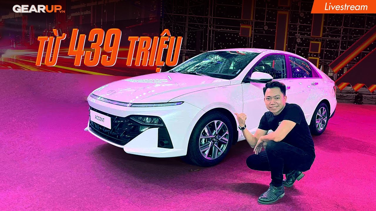 Giá xe Hyundai Accent 2024 từ 439 triệu - có 'thống trị phân khúc' trở lại? | GU Livestream