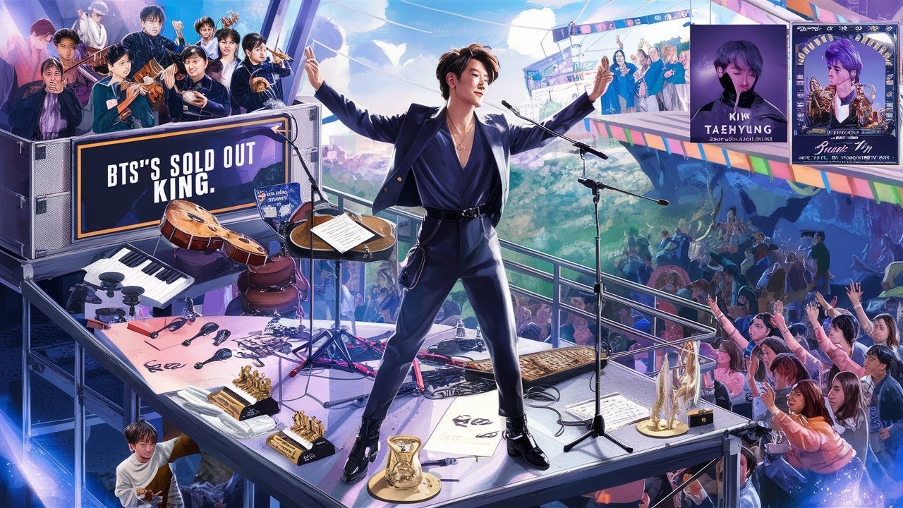 Потрясающие достижения Ким Тэхёна: «Король аншлагов» BTS и сольный успех!