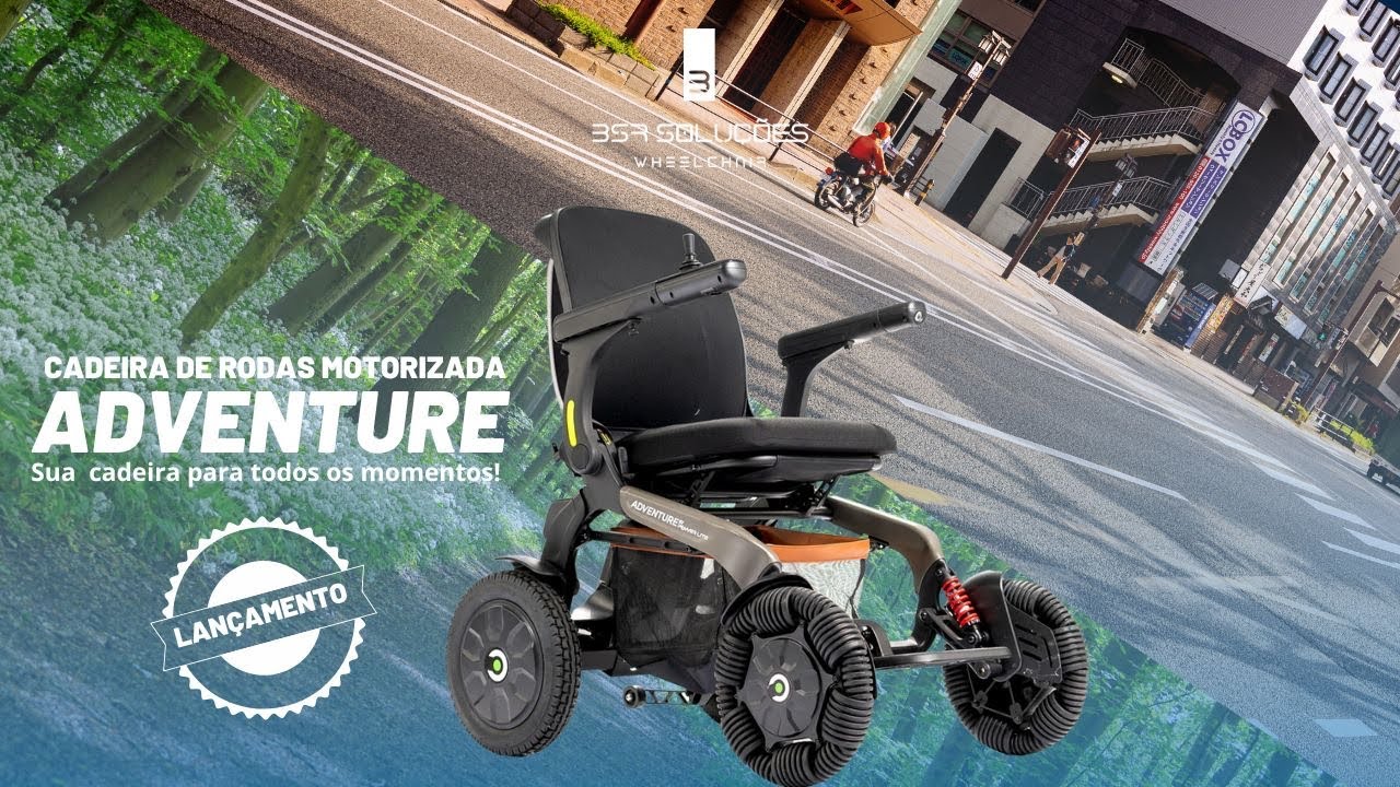 Conheça a Cadeira Motorizada Adventure da Power Lite #lançamento #pcd #cadeiraderodas