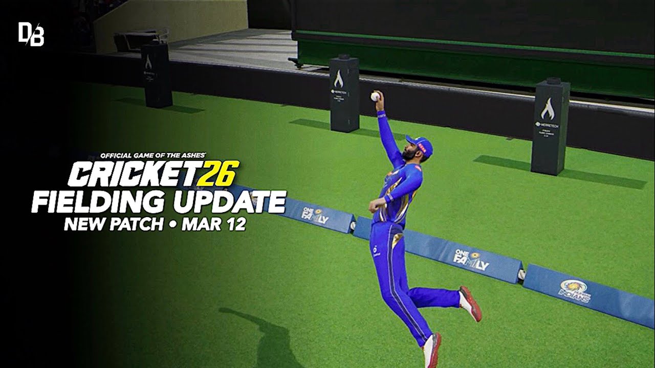 Новое обновление Cricket 26 &bull; Обновление игры в поле &bull; Обзор Cricket 26