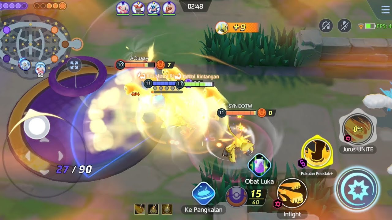 Pokemon Unite Machamp Gameplay