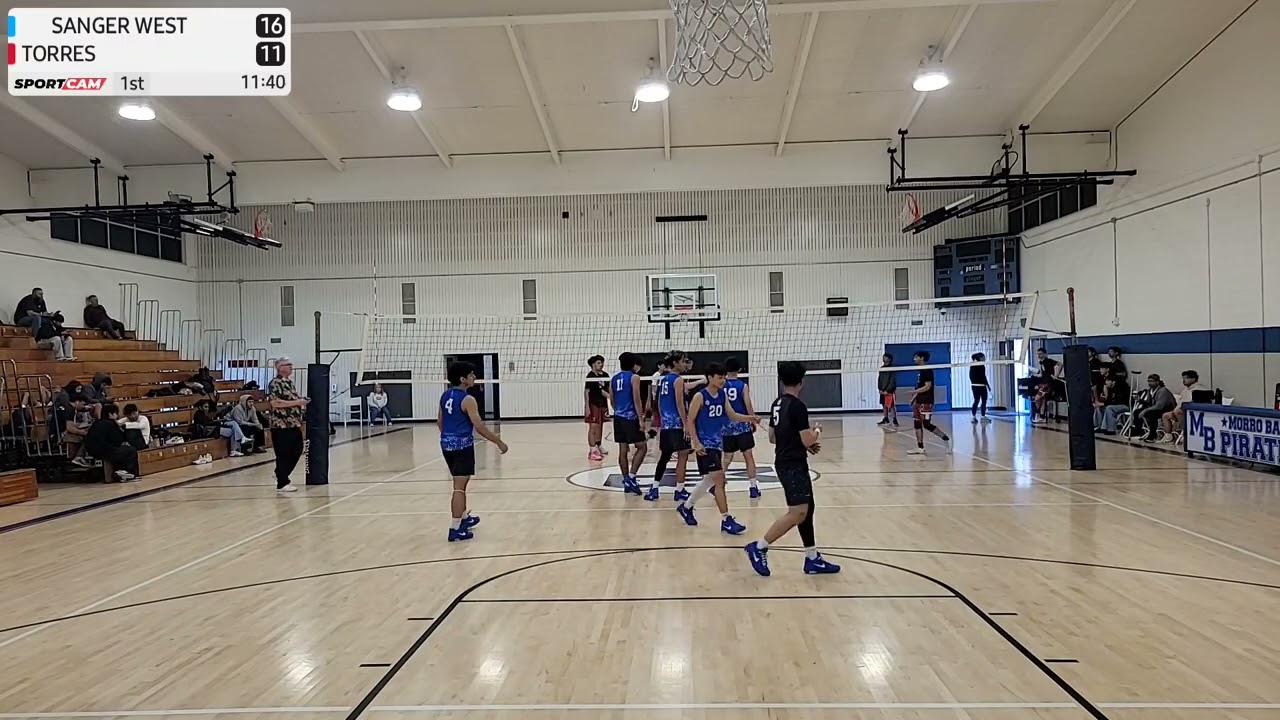 3/7/26 Morro Bay Tournament Varsity- Sanger West vs. Torres #19Marshall #5marshall ##setter 