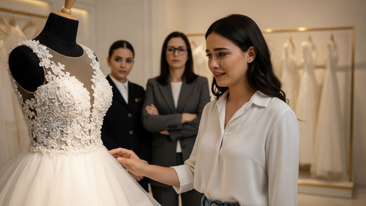 ELA PEDIU PARA PROVAR O VESTIDO MAIS CARO DA LOJA... E VENDEDORA NEGOU PELA SUA APARÊNCIA SIMPLES
