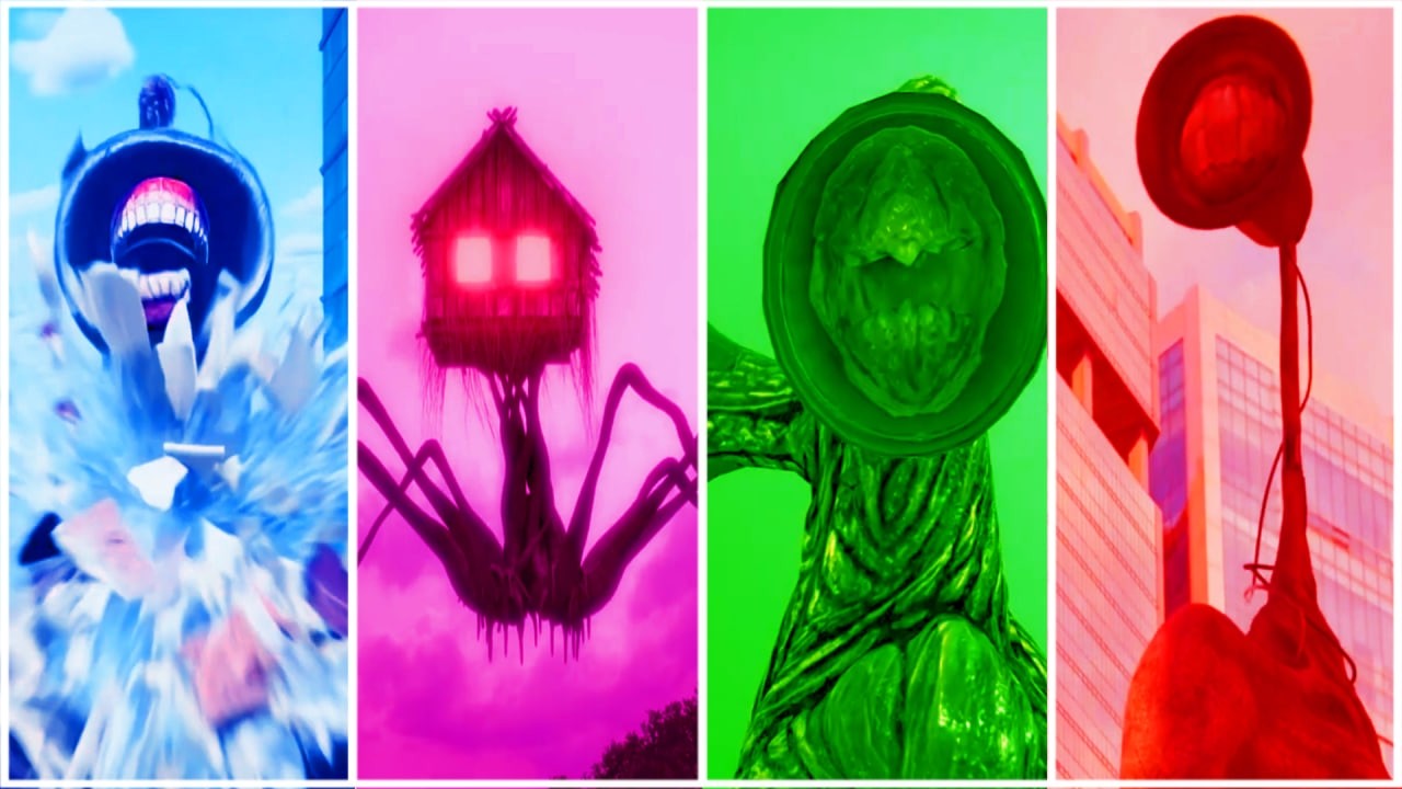 Siren Head Hause Head Megamix MegaBattle