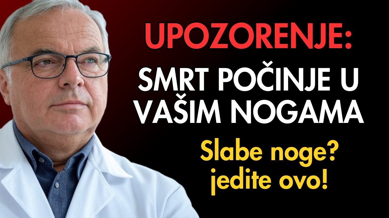 Vaše noge prve oslabe! Ojačajte snagu s ovih 6 moćnih namirnica