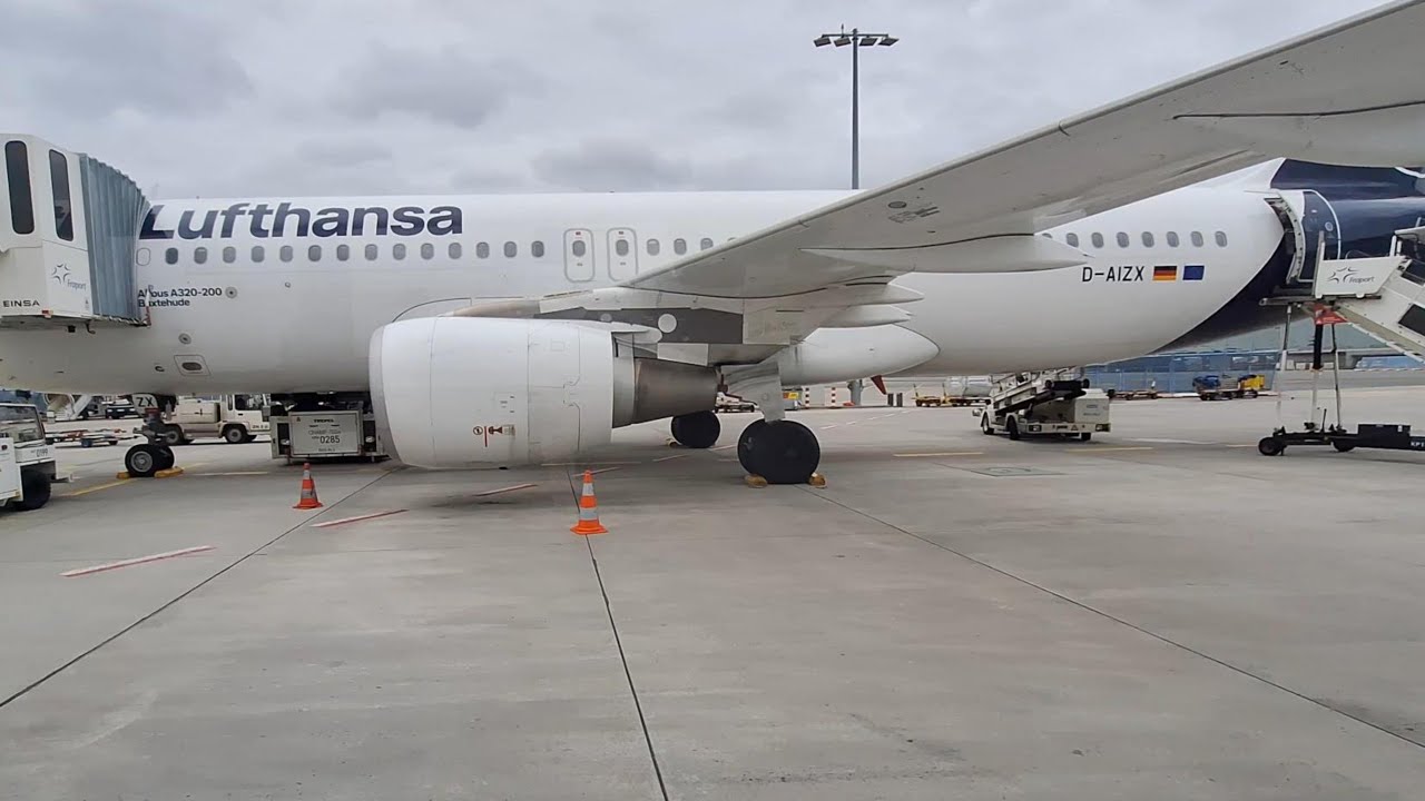 Lufthansa Paris(CDG) to Frankfurt(FRA) (Farewell Trip - Boieng 747-400 and A340-600)