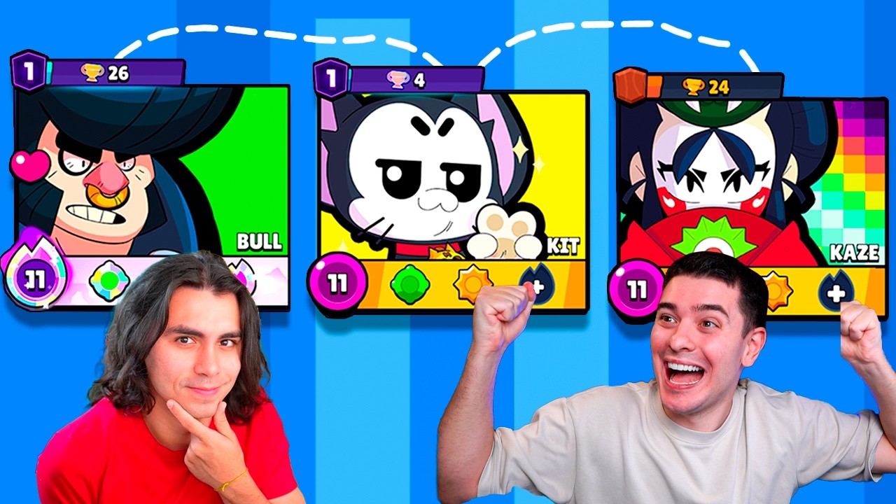 A CADA VIT&Oacute;RIA A RARIDADE DO BRAWLER AUMENTA NO BRAWL STARS!