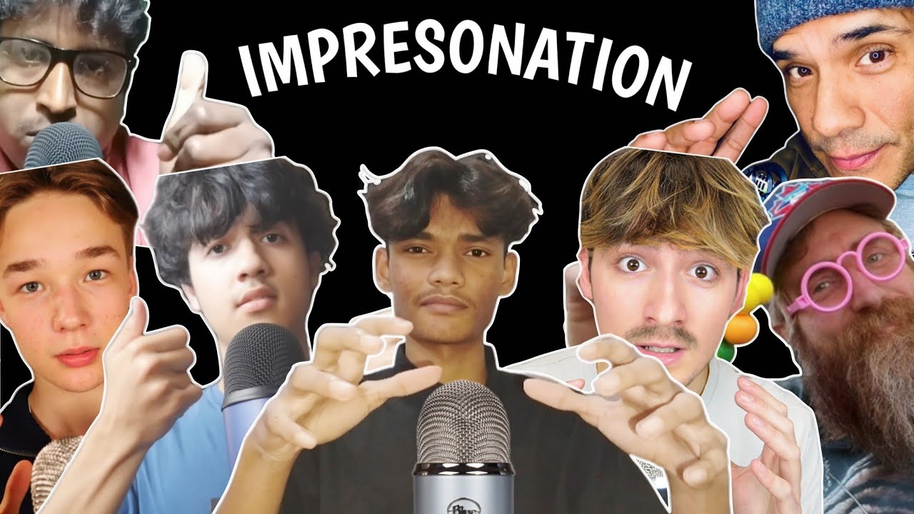 ASMR IMPERSONATIONS OF OTHER ASMRTIST 