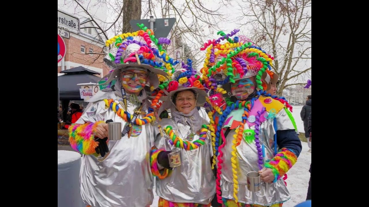 „Narrenbaumstellen“ in Böblingen (Deutschland), 6.Januar 2026