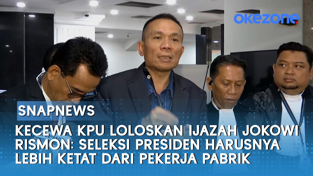 Kecewa KPU Loloskan Ijazah Jokowi, Rismon: Seleksi Presiden Harusnya Lebih Ketat dari Pekerja Pabrik