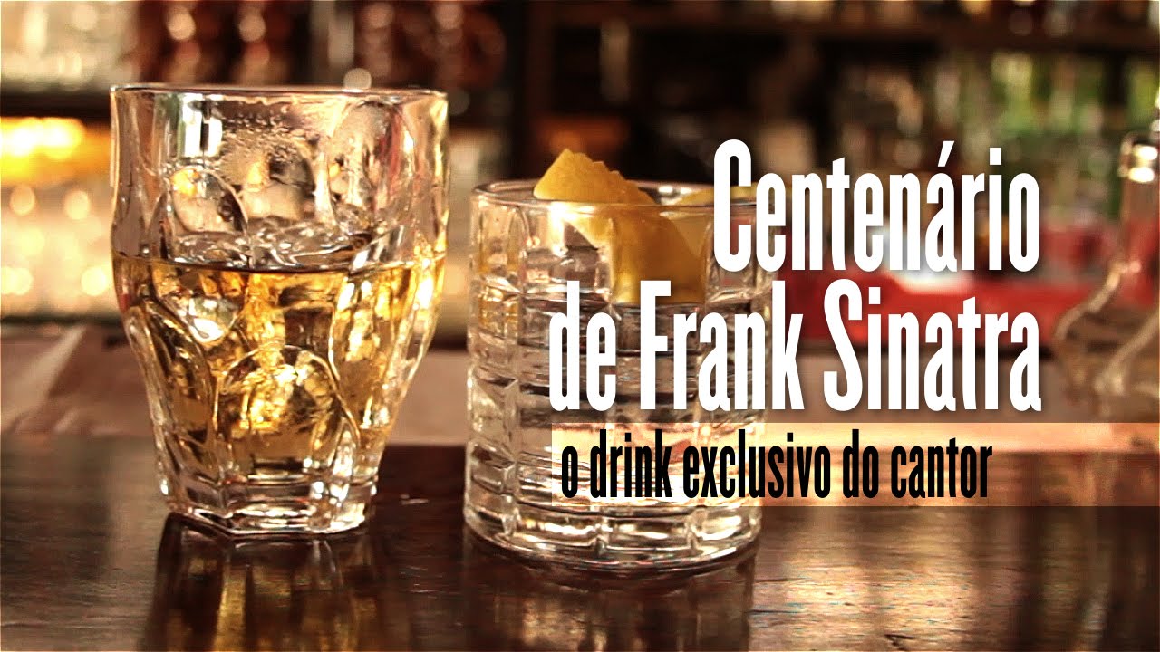 Bartender ensina drinques preferidos de Frank Sinatra
