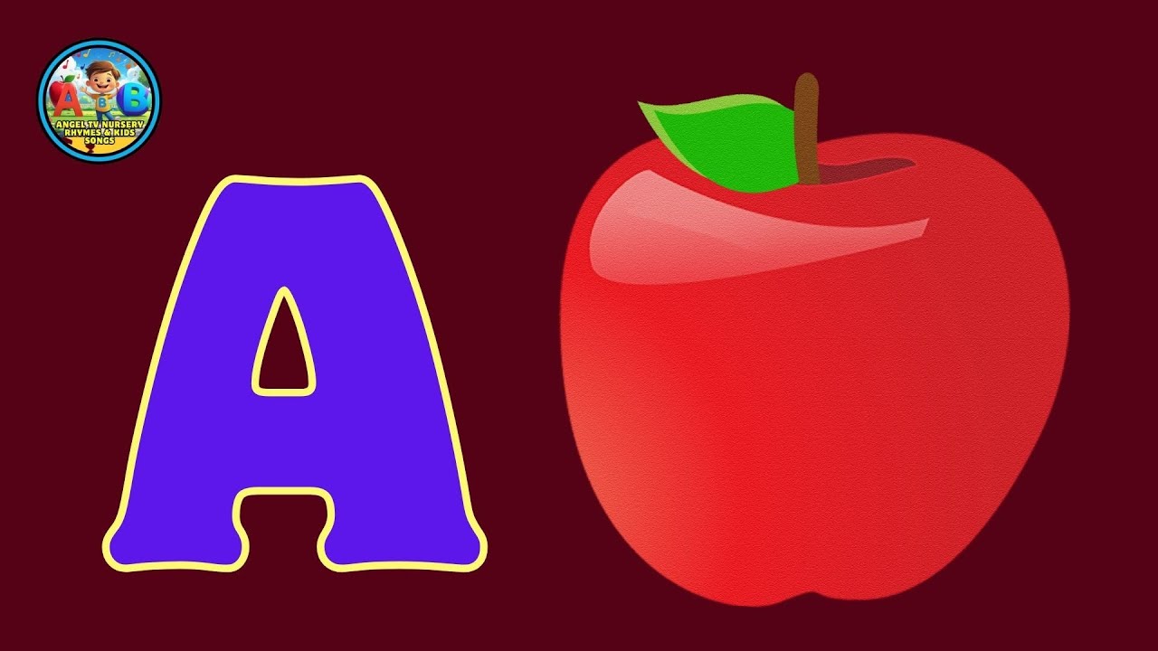 Изучаем алфавит: А — яблоко, Б — мяч (стишки).