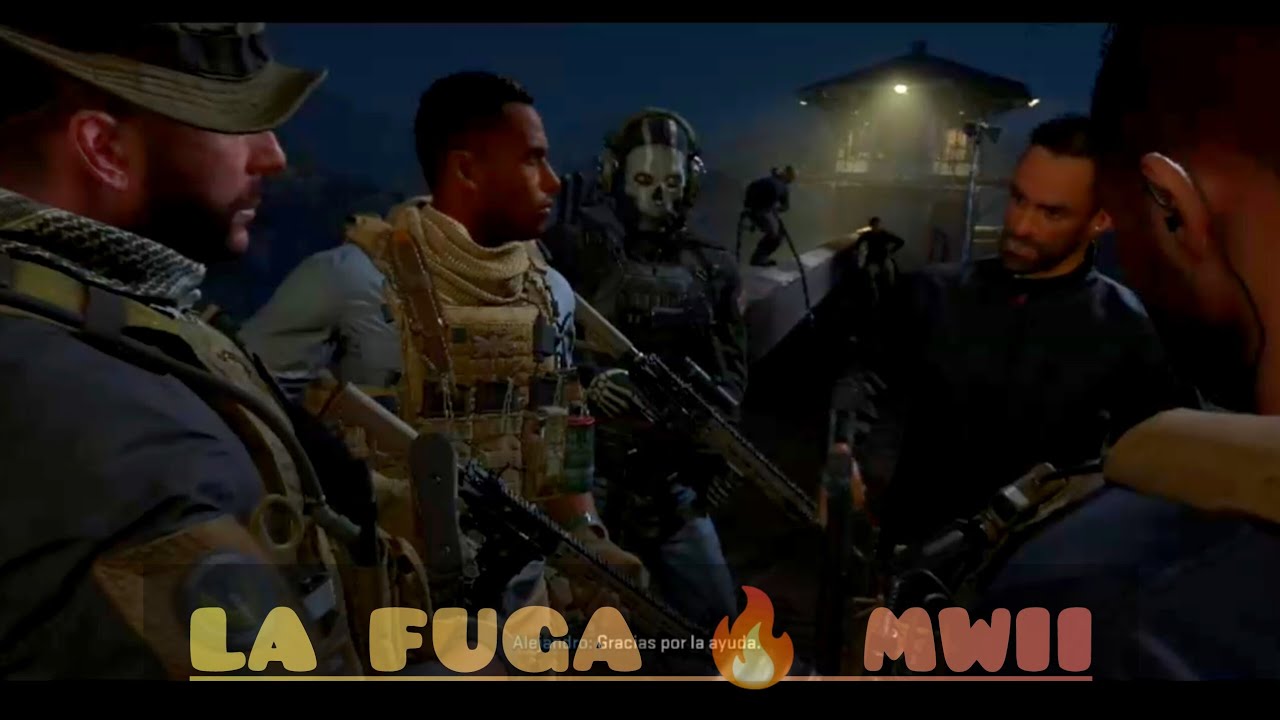 LA FUGA 🔥 MWII Call of duty 