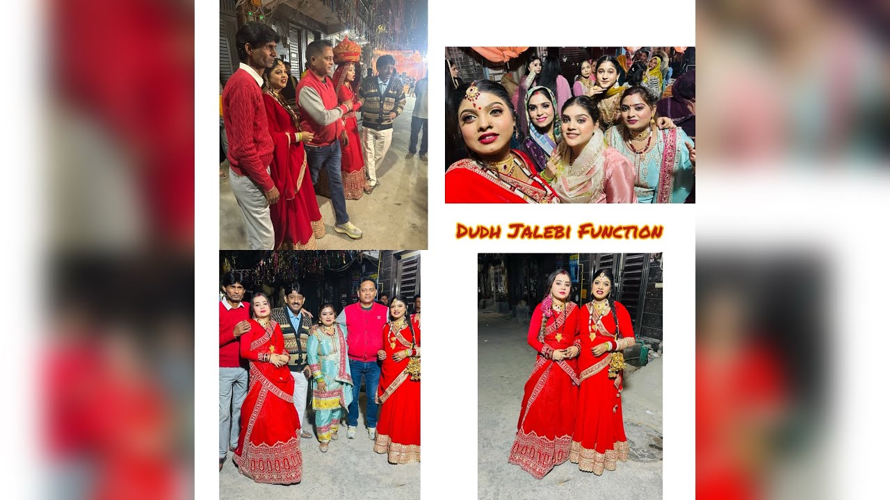 Gudiya Laayi manku ki Shaadi me Dudh Jalebi chann kia sabne khub dance 🥰💃 #dailyvlog #youtube #love 