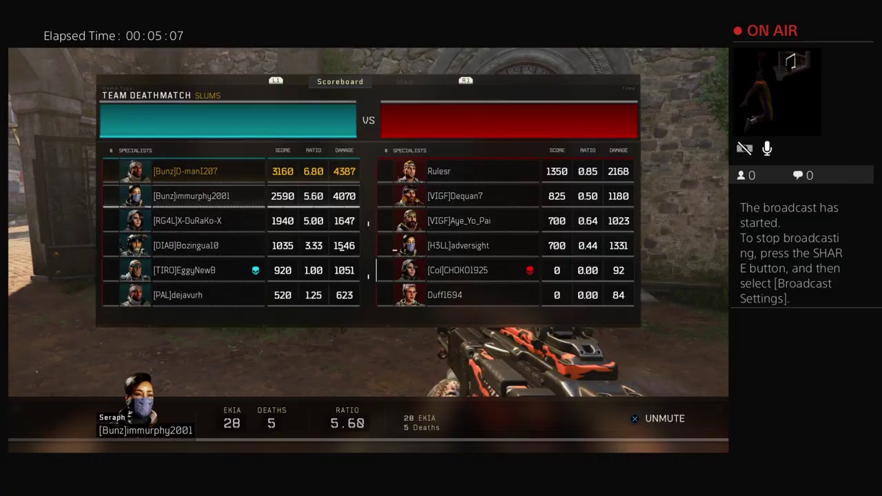 D-manI207's Live PS4 Broadcast- Black Ops 4