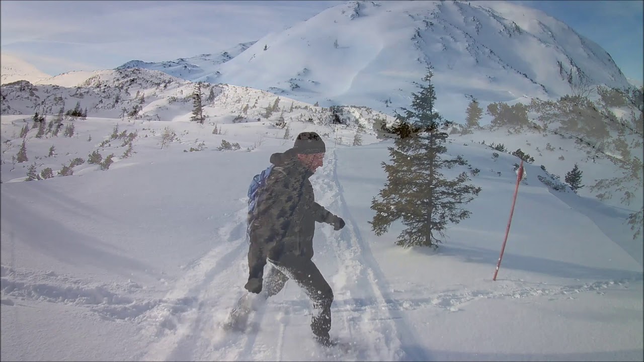 Schneeschuhwandern am Feuerkogel