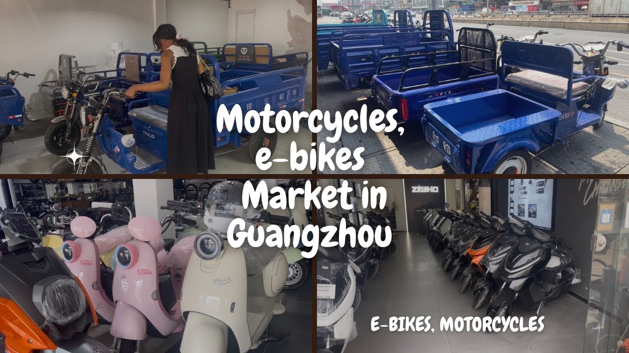 Guangzhou China: Wholesale Market/Motorcycle & Accessories Market