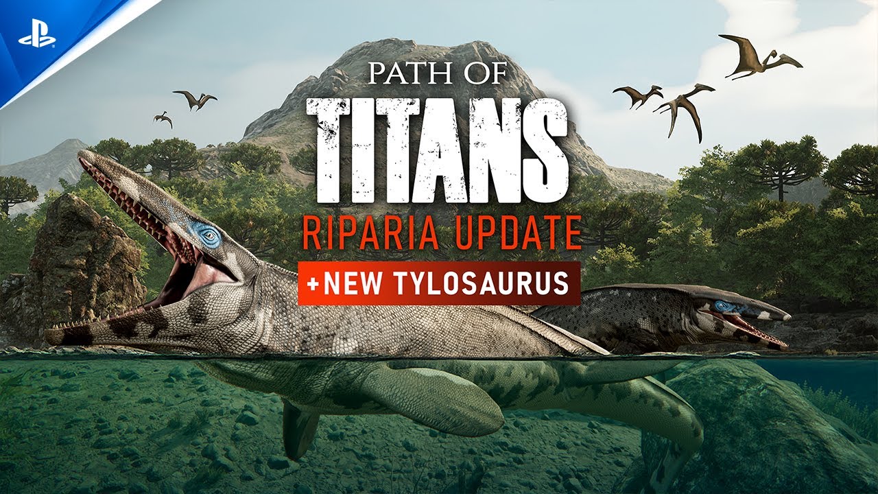 Path of Titans - Riparia Update Trailer | PS5 & PS4 Games
