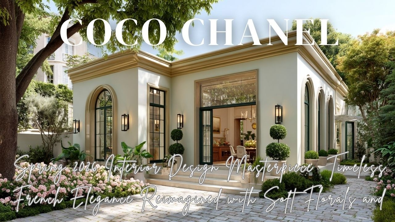 Spring 2026 Interior Design Masterpiece Inspired by Coco Chanel Timeless French Elegance Reimagined