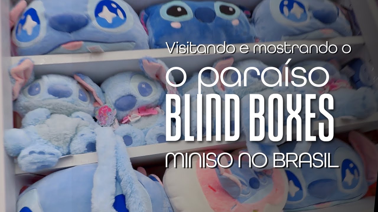 É MUITA FOFURA! - Visitando o Paraíso das Blind Boxes - MINISO - São Paulo - VLOG 005