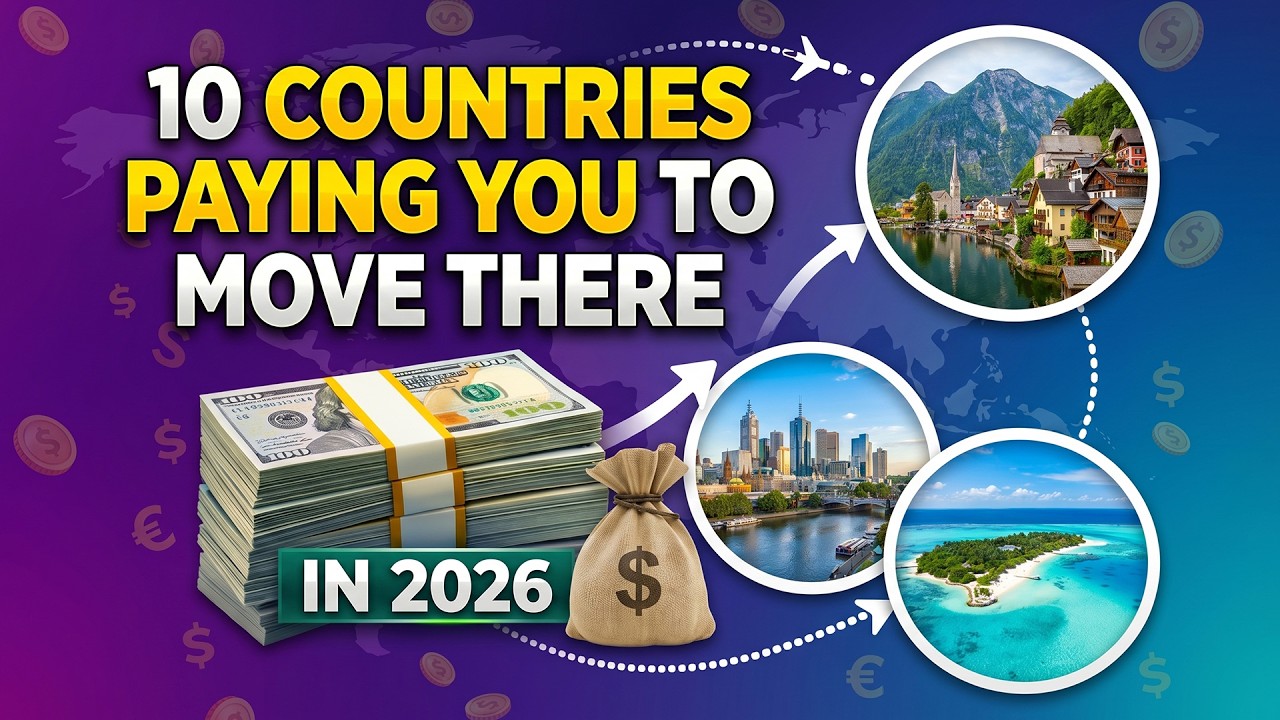 10 Countries Paying You to Move There in 2026