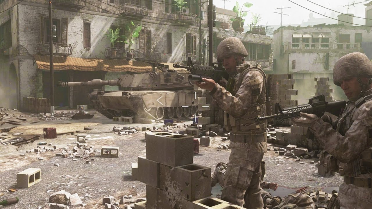 Tank Escort Mission - Modern Warfare Remastered