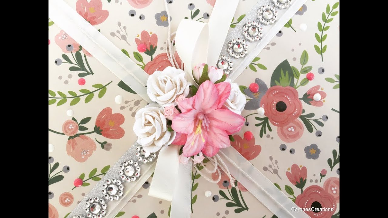 Gift wrapping inspiration using Wild Orchid Crafts!