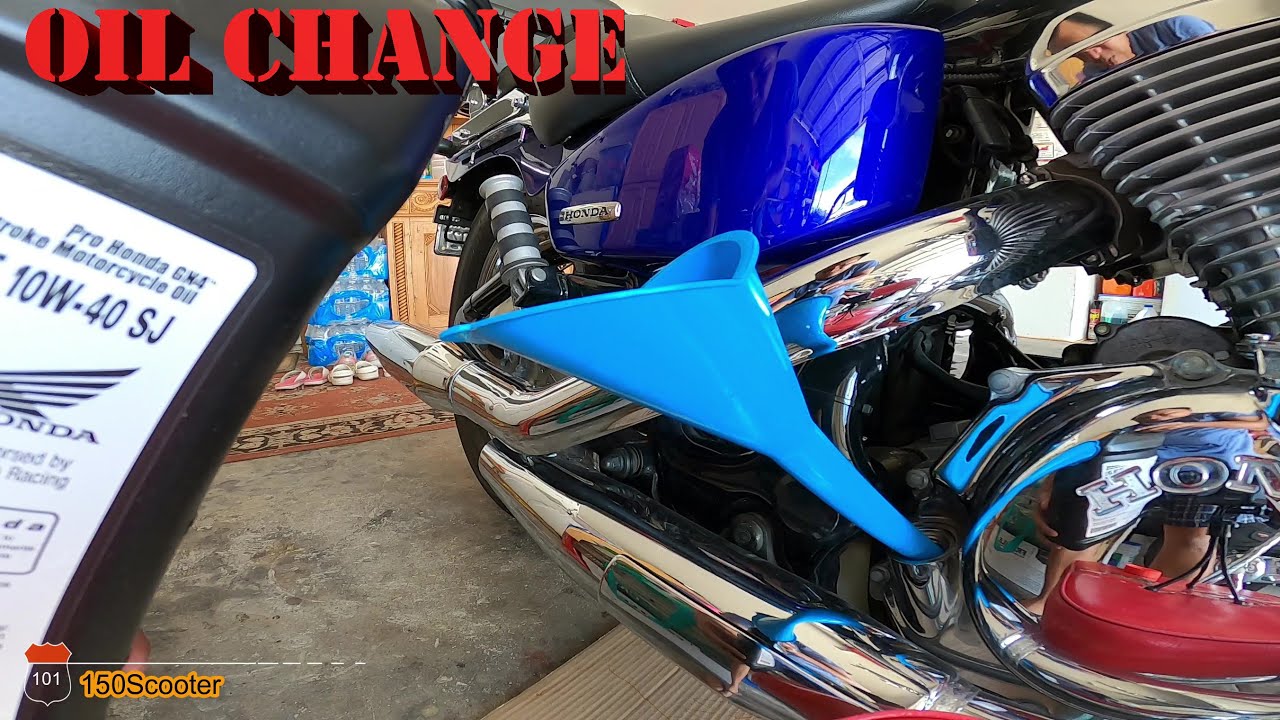 Honda Shadow VLX 600 Oil Change