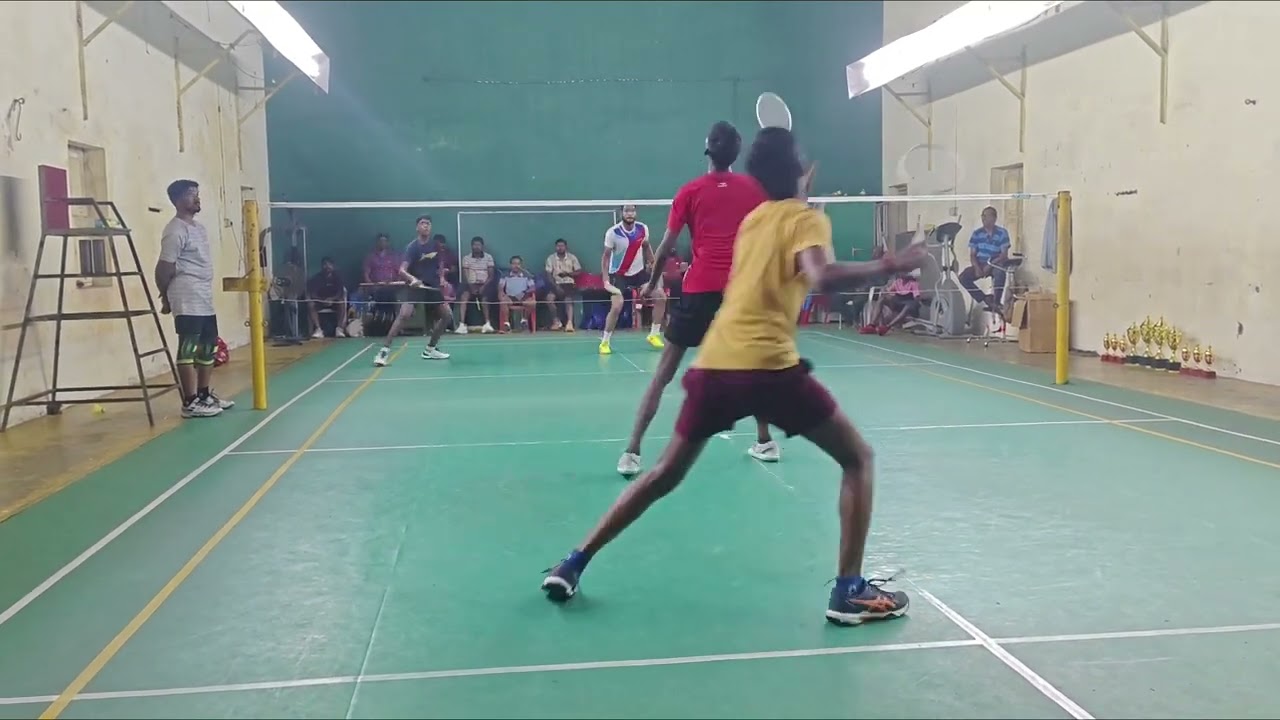 Pongal badminton 🏸 tournament match 2026 || Men's doubles badminton match #sports@FOCUSBADMINTON 