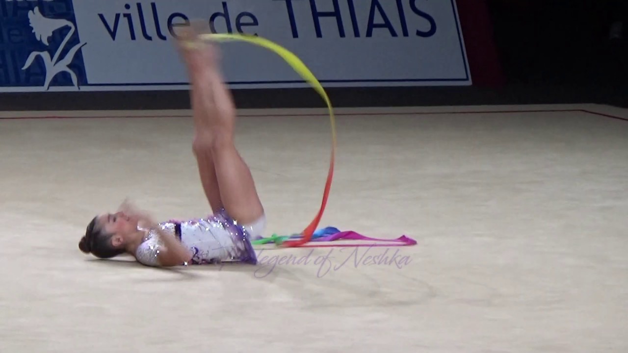 Sara LLANA (ESP) ribbon - 2017 Thiais AA