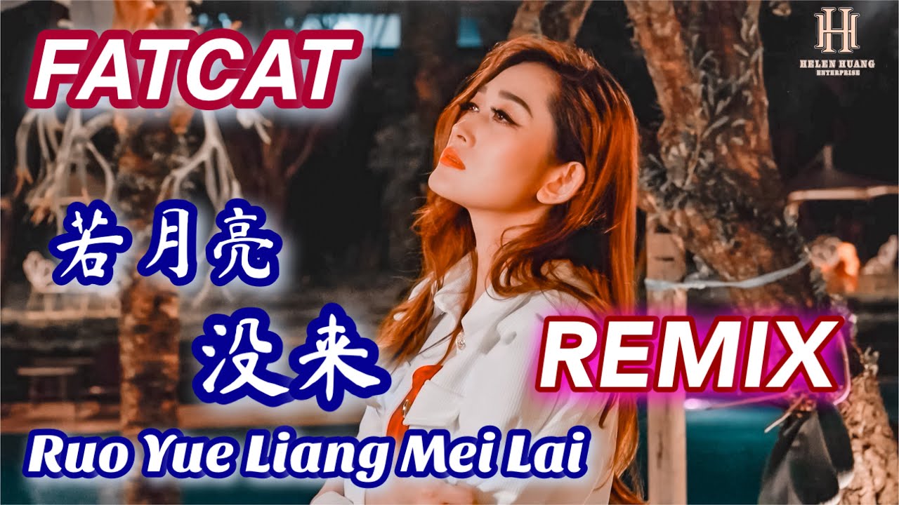 REMIX FATCAT - Ruo Yue Liang Mei Lai 若月亮没来 - Helen Huang Cover - Lagu Mandarin Lirik Terjemahan