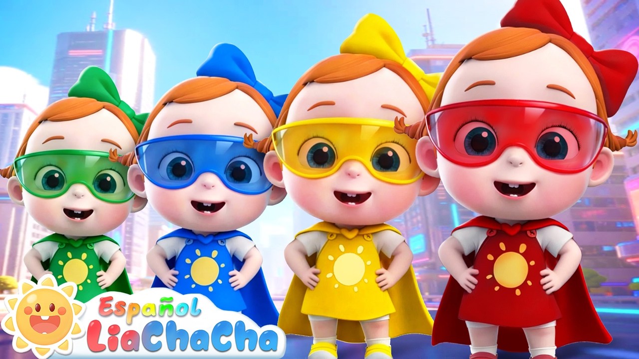 Soy un Superhéroe | LiaChaCha en Español - Canciones Infantiles