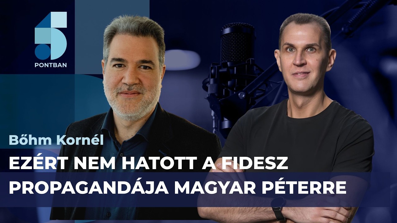 Ezért nem hatott a Fidesz propagandája Magyar Péter ellen