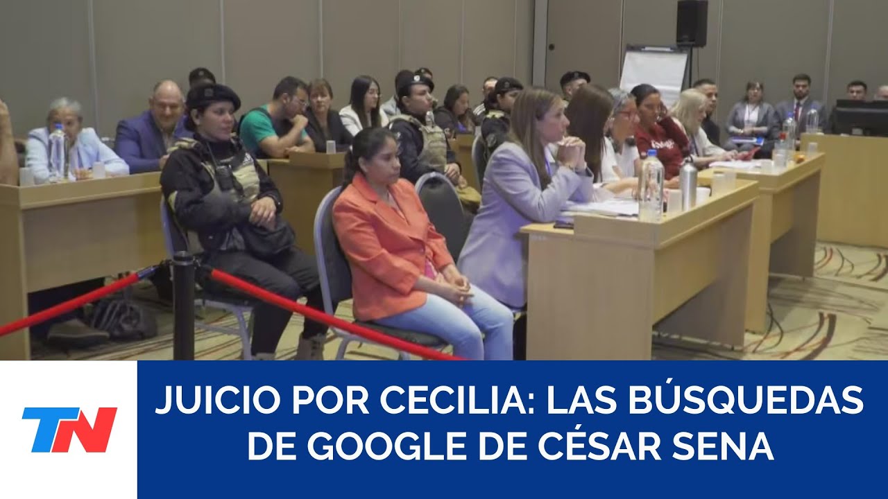 Juicio por el femicidio de Cecilia Strzyzowski: las últimas búsquedas en google de César Sena