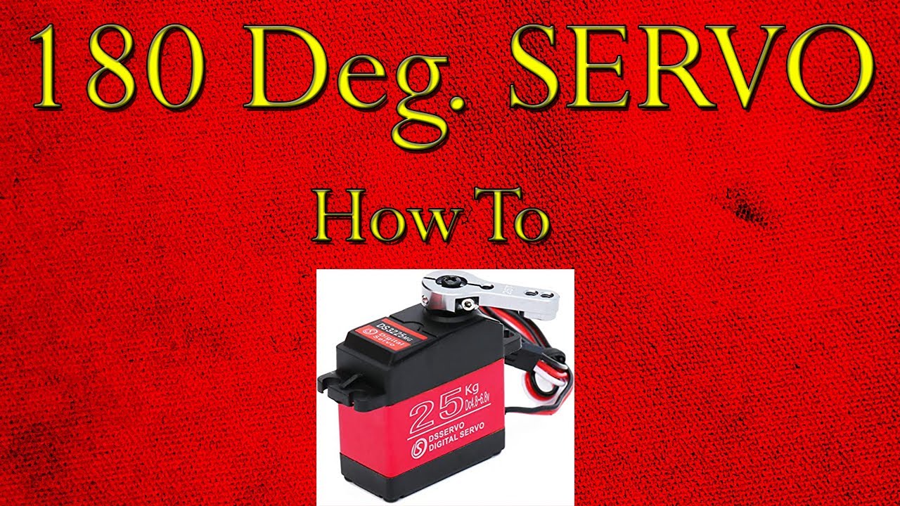 Fixing 180 Deg. servo mod: allowing it rotate the full 180 degrees