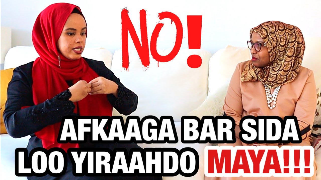 AFKAAGU INTU DHABARKAAGA CULESS U KEENIN | LEARN HOW TO SAY NO | Naz Ahmed
