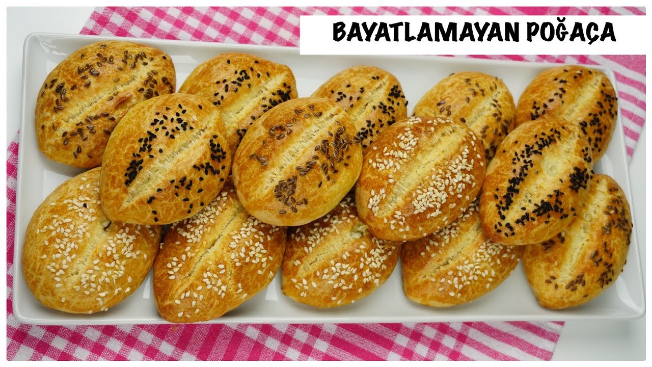 Günlerce bayatlamayan kıyır kıyır poğaça / mayasız 5 dakikada/nefis yemek tarifleri / Figen Ararat