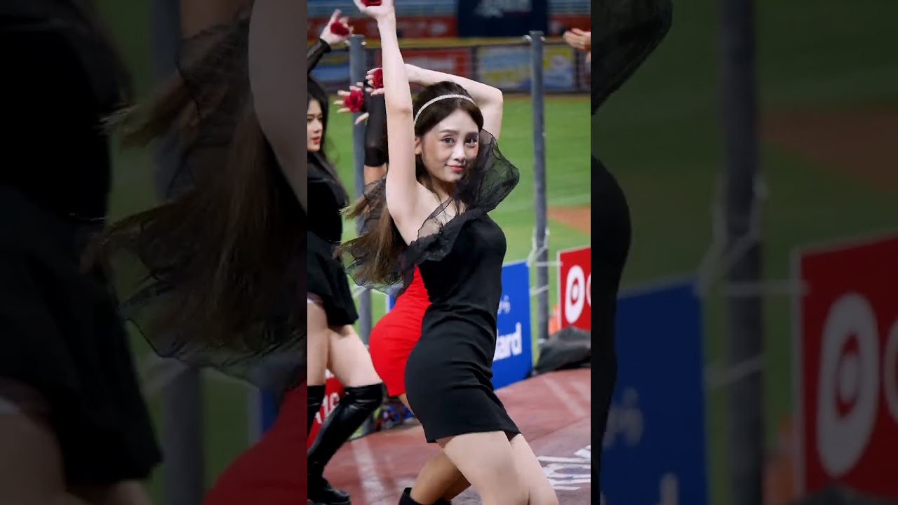 2023.07.21 統一獅 vs 樂天桃猿 - Rakuten Girls - 꽃FLOWER（#若潼 Cam） #樂天女孩 #rakutengirls