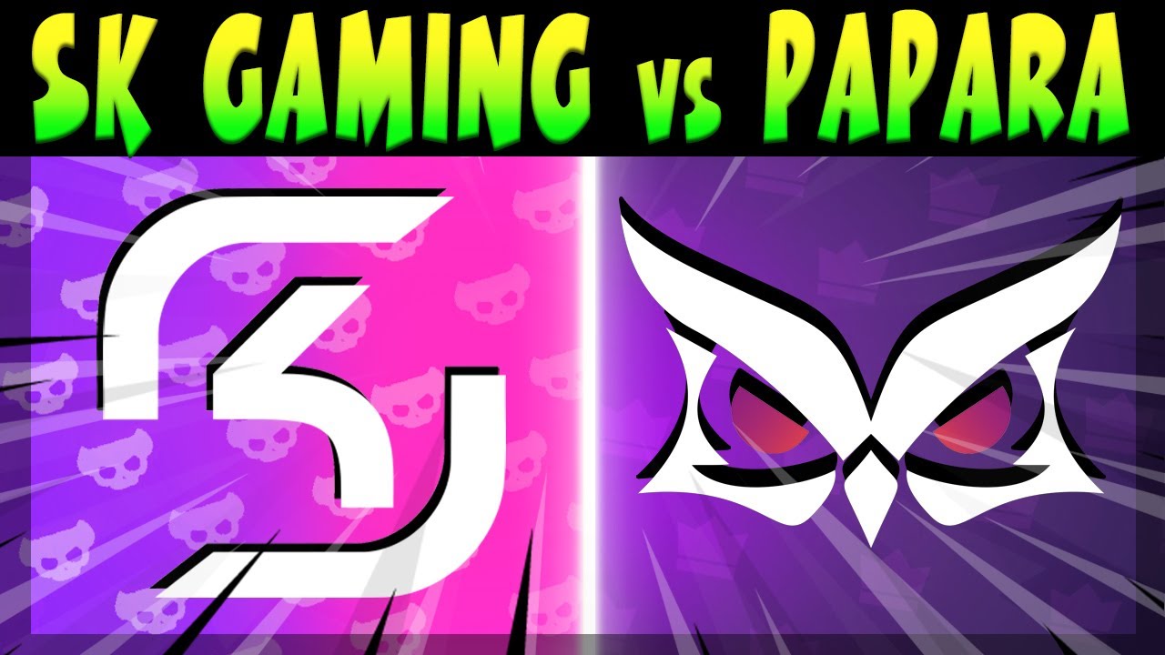 КРУТОЙ СКРИМ, ИГРАЮТ - PAPARA SUPERMASSIVE vs SK GAMING #brawlstars